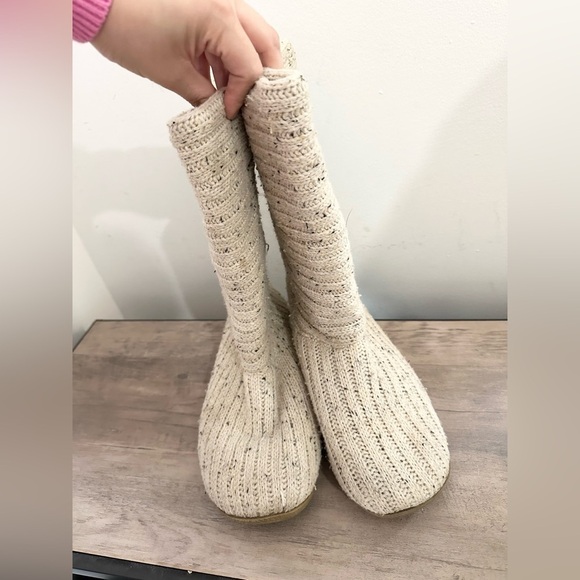 Rocketdog knit boots winter size 9 winter boots ivory outdoors - Picture 2 of 7